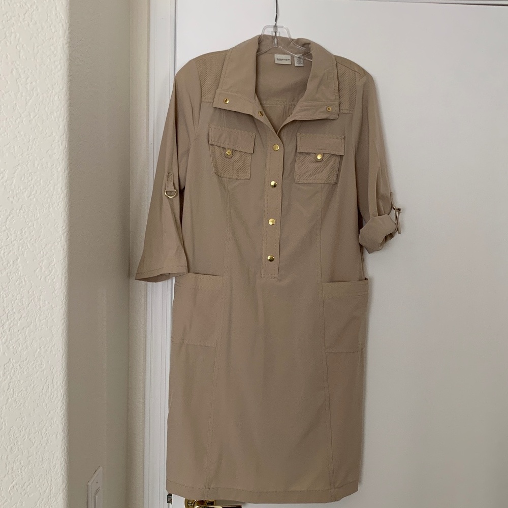 Chico's Zenergy Neema Utility Sport Dress Size 8 (1)